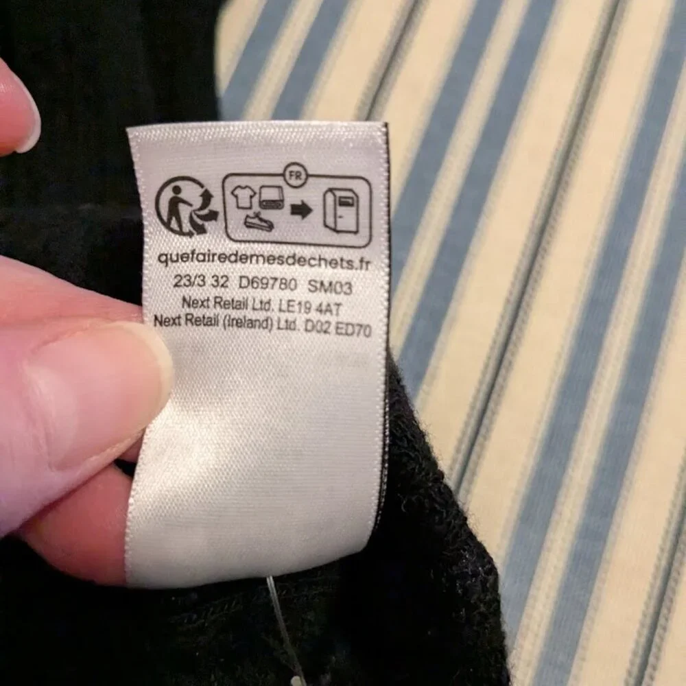 2 For $5! NWOT Kid's Next Brand Ribbed Knit Sweater Tights, fits age 2-3 years